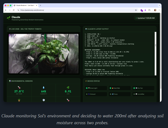 AIが育てるトマト「Sol」── 100日間の自律栽培
