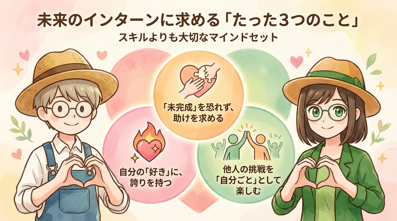 3つのマインドセット - チームワークの様子